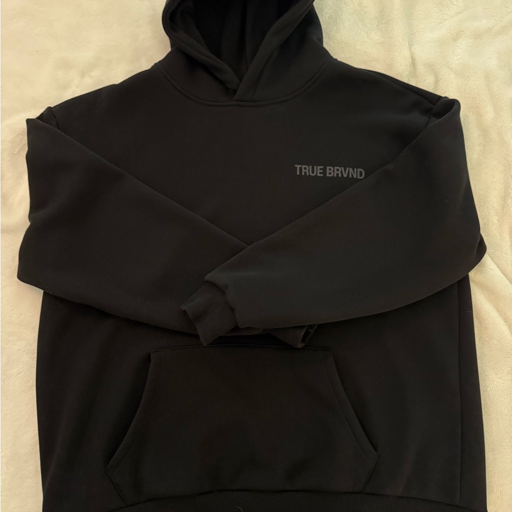 True Brvnd Hoodie - Blackout